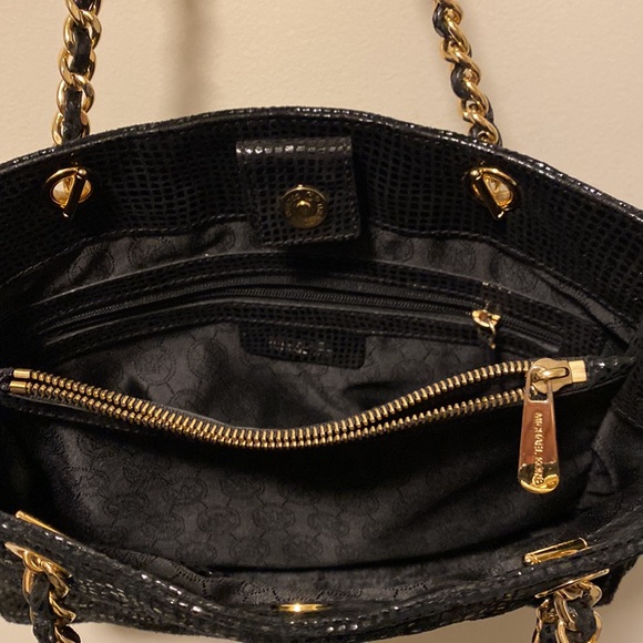 “Michael” by Michael Kors Embossed Reptile Leather Bag - Picture 2 of 9